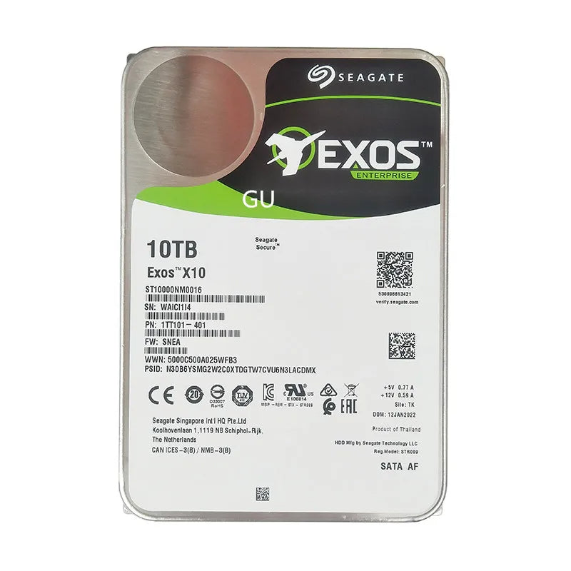 Seagate Exos Enterprise Helium Festplatte 10 TB