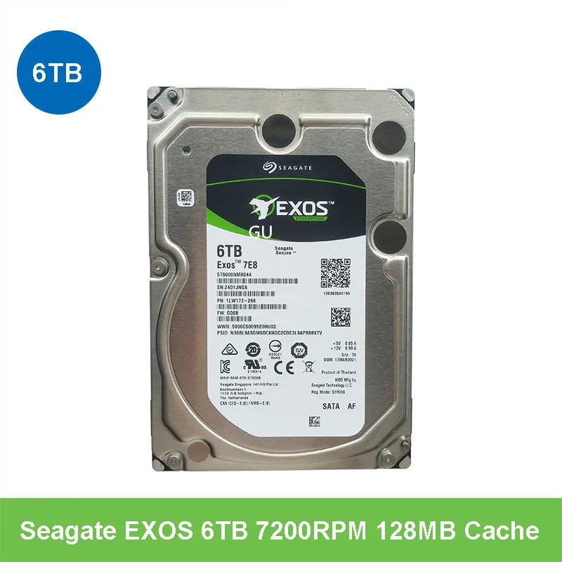 Seagate Exos Enterprise Helium Festplatte 10 TB