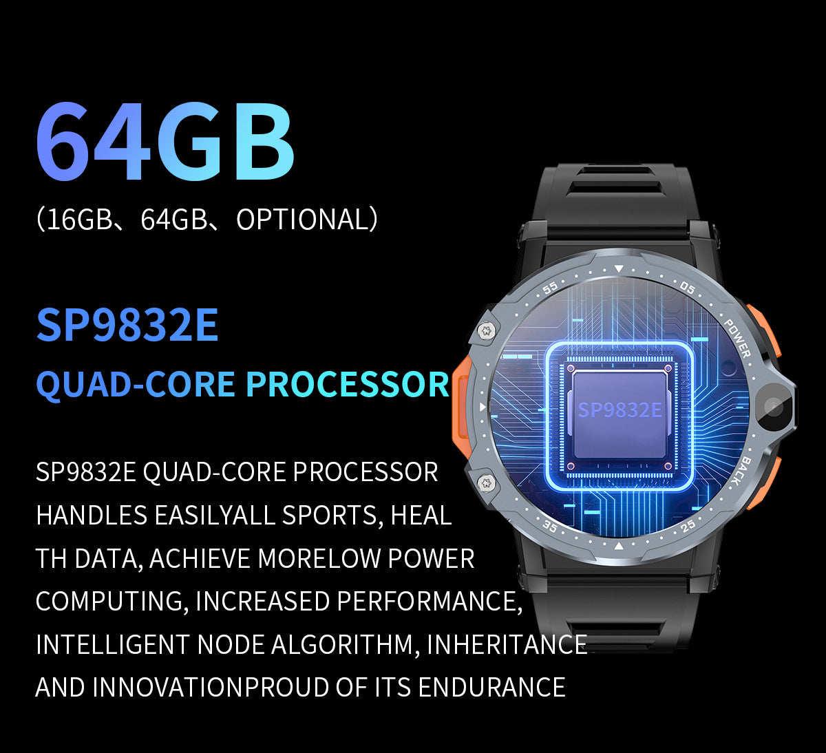 Smartwatch Dual Kamera 4G mit Herzfrequenz – Bild 4 | LuxeStyle
