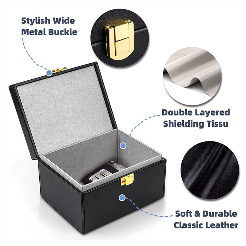 RFID-Schutzbox mit 2 Schlüssel-Etuis