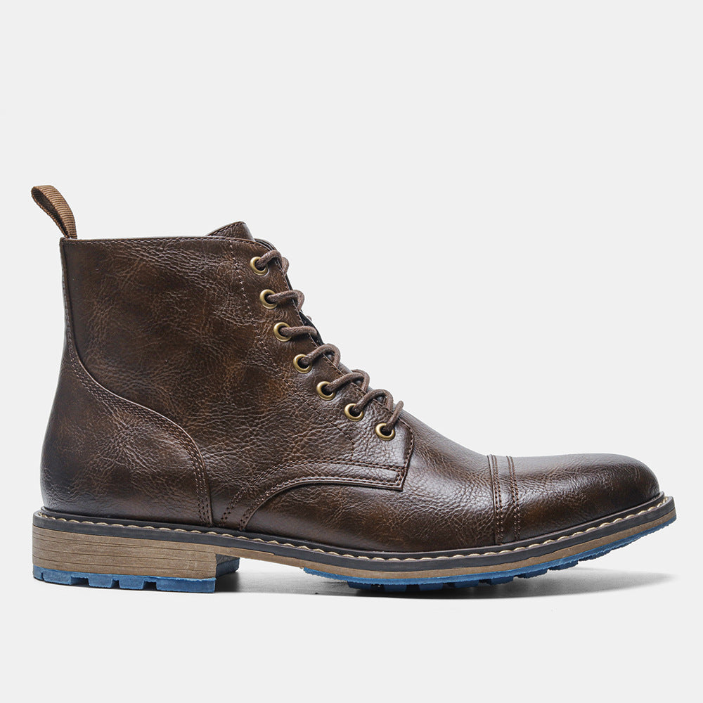 Retro Vintage Worker-Boots für Herren – Bild 1 | LuxeStyle