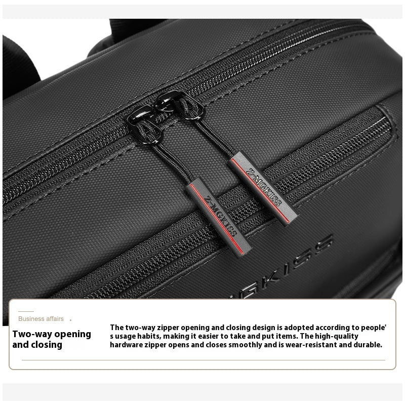 Business Travel Rucksack – Grosses Volumen – Bild 7 | LuxeStyle