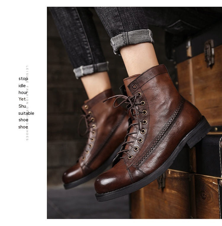Worker Boot im British Style – Bild 2 | LuxeStyle