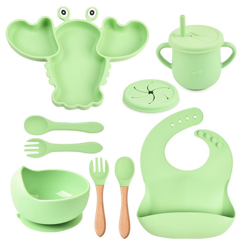 Baby-Teller-Set Hummer aus Silikon – Bild 7 | LuxeStyle