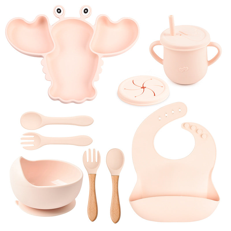 Baby-Teller-Set Hummer aus Silikon – Bild 5 | LuxeStyle