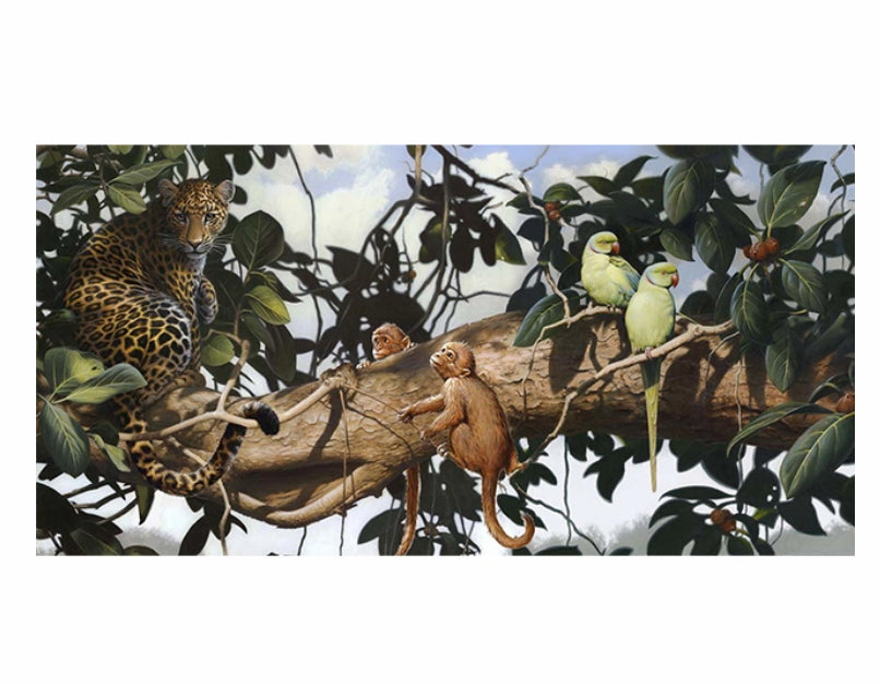 Jungle Szene Malen nach Zahlen – Bild 5 | LuxeStyle