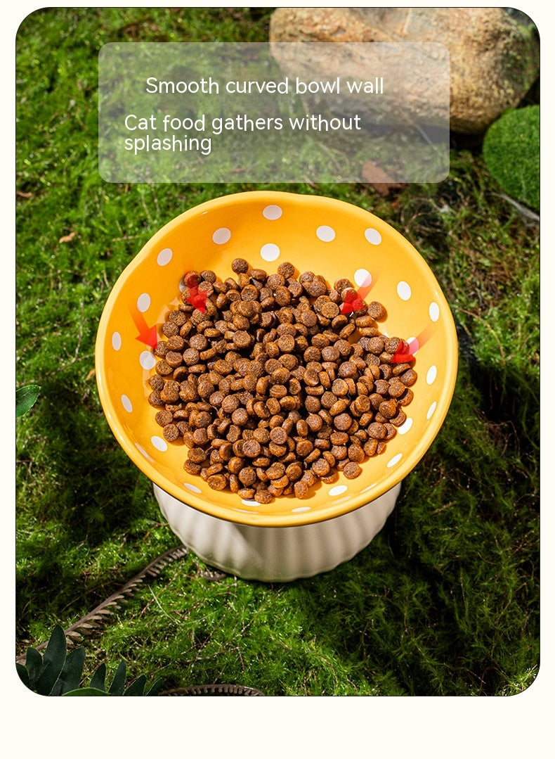 Keramik Futternapf für Katzen mit hohem Fuss – Bild 3 | LuxeStyle