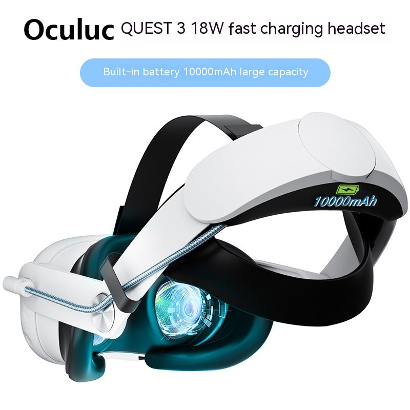 Oculus Quest 3 Kopfband mit 10000mAh Powerbank