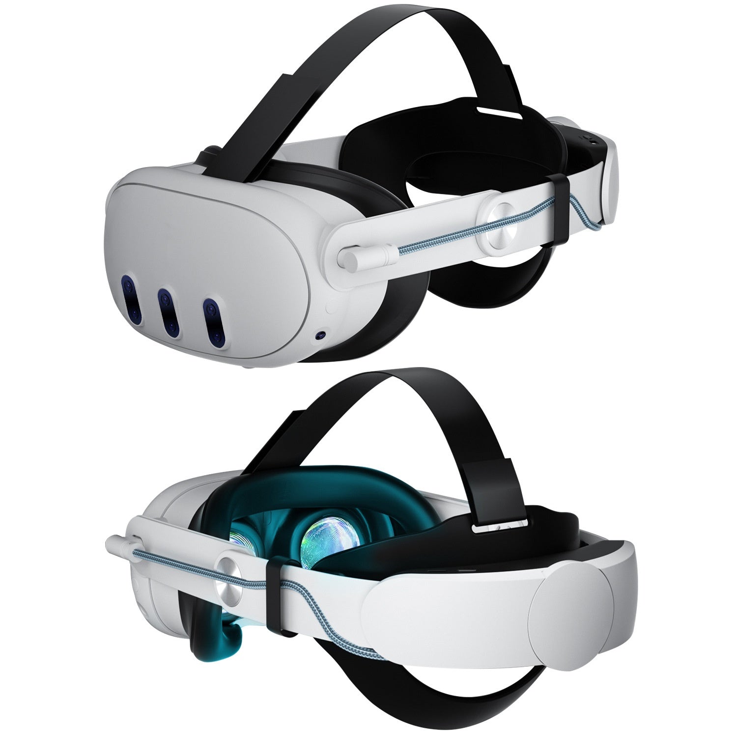 Oculus Quest 3 Kopfband mit 10000mAh Powerbank