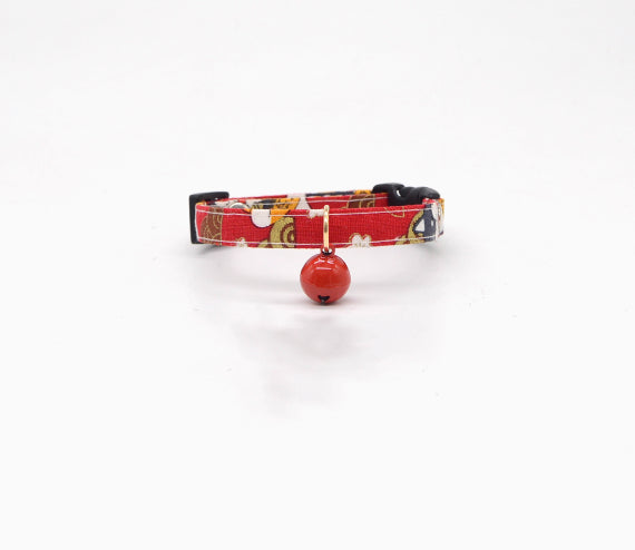 Halsband mit Glöckchen und festlichem Design | LuxeStyle
