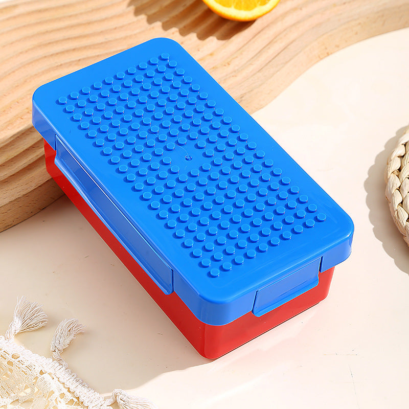 Lunchbox mit Baustein-Deckel für Kinder – Bild 5 | LuxeStyle