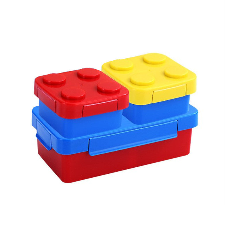 Lunchbox mit Baustein-Deckel für Kinder – Bild 3 | LuxeStyle