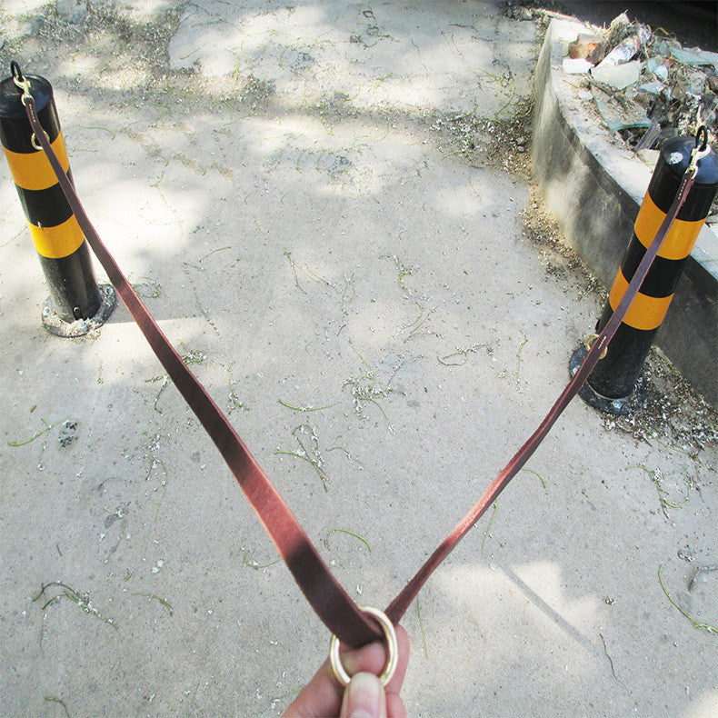 Hundeleine aus Rindsleder mit Doppelkarabiner – Bild 9 | LuxeStyle