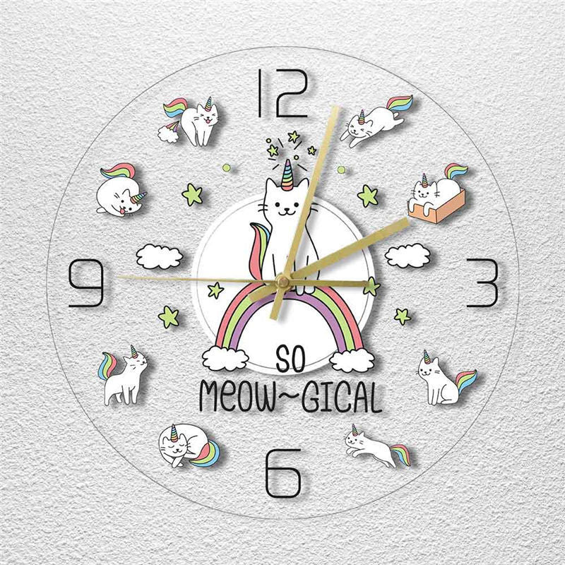 Acryl-Wanduhr 30 × 30 cm, modern, ohne Licht – Bild 7 | LuxeStyle