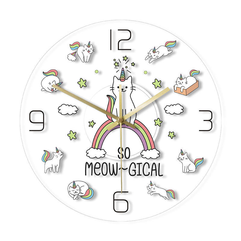 Acryl-Wanduhr 30 × 30 cm, modern, ohne Licht – Bild 5 | LuxeStyle