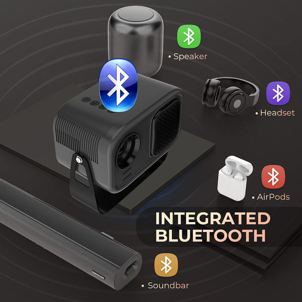 HD Smart Mini-Projektor für Home Office