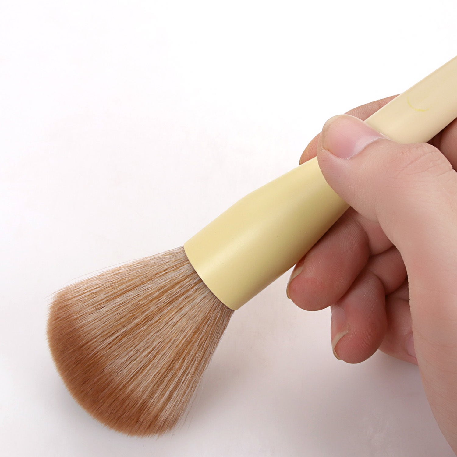 11-teiliges Make-up Pinselset Gelb