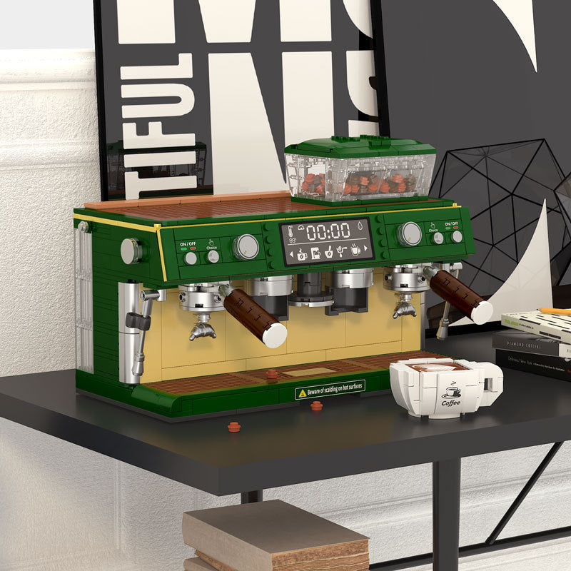 Kaffeemaschinen-Modell aus Bausteinen | LuxeStyle