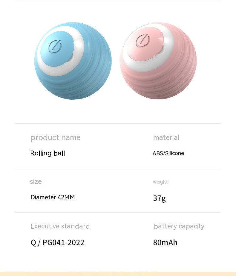 Interaktiver rollender Ball für Katzen