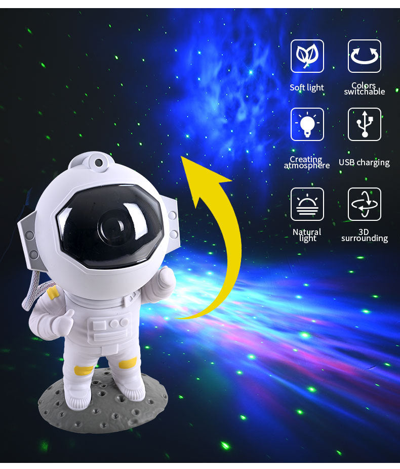 Astronaut Galaxy Sternenlicht-Projektor