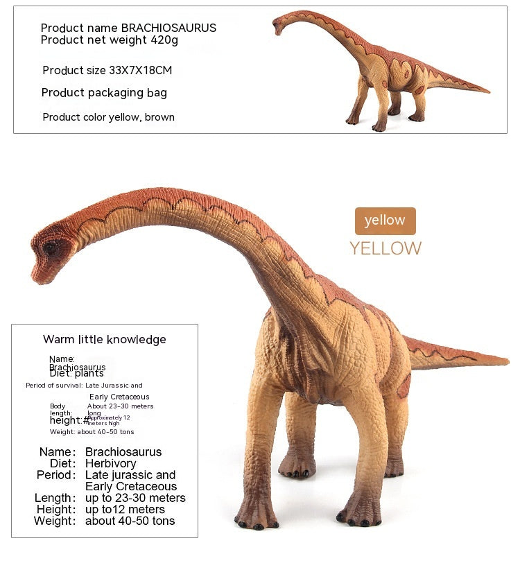 Klassisches Jurassic Dinosaurier-Modell