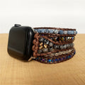 Agate Gewebtes Boho-Uhrband 38-41mm | LuxeStyle
