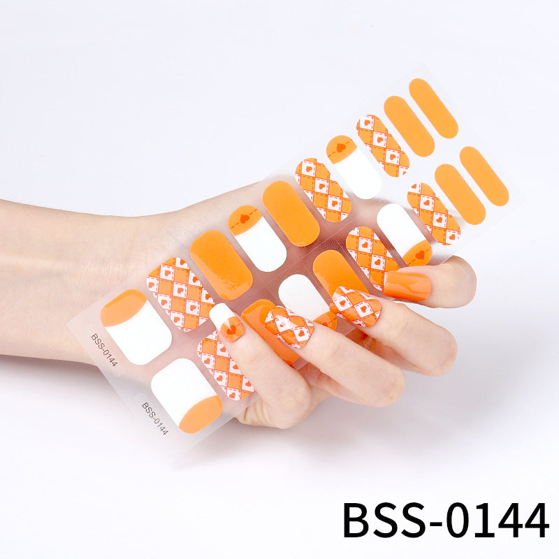 Semi-cured Gel-Nagelsticker mit 3D-Effekt – Bild 7 | LuxeStyle