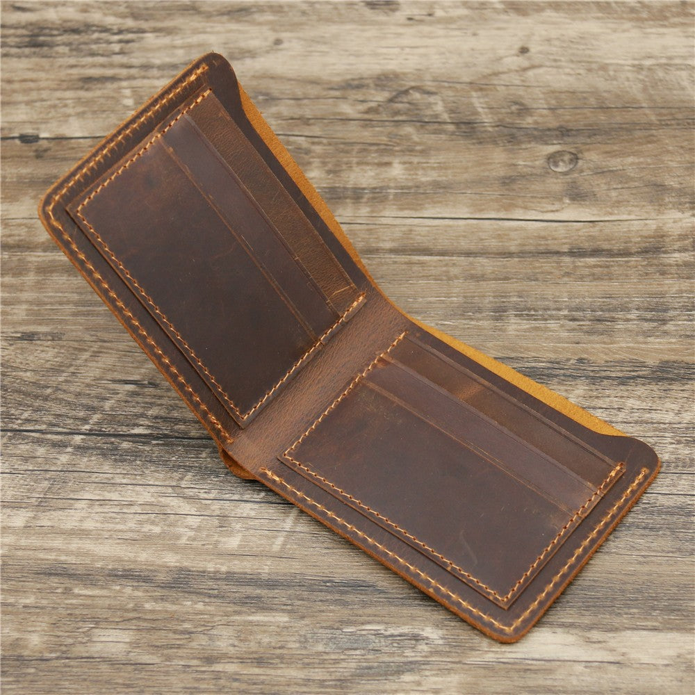 Herren Portemonnaie aus Crazy Horse Leder