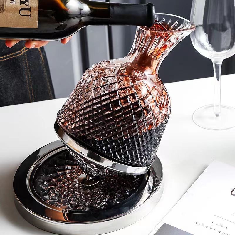 Glas-Weindekanter oder Rotweingläser – Bild 6 | LuxeStyle