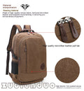 Vintage Canvas Rucksack für Alltag & Reise