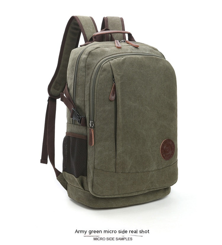Vintage Canvas Rucksack für Alltag & Reise