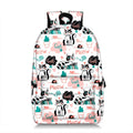 Niedlicher Katzen-Rucksack mit Allover-Print