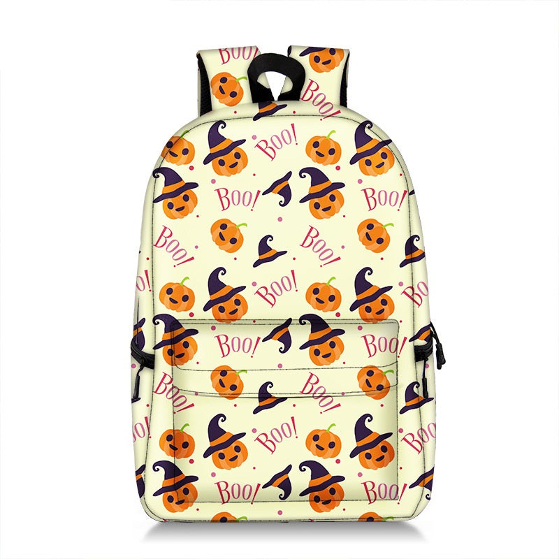 Niedlicher Katzen-Rucksack mit Allover-Print