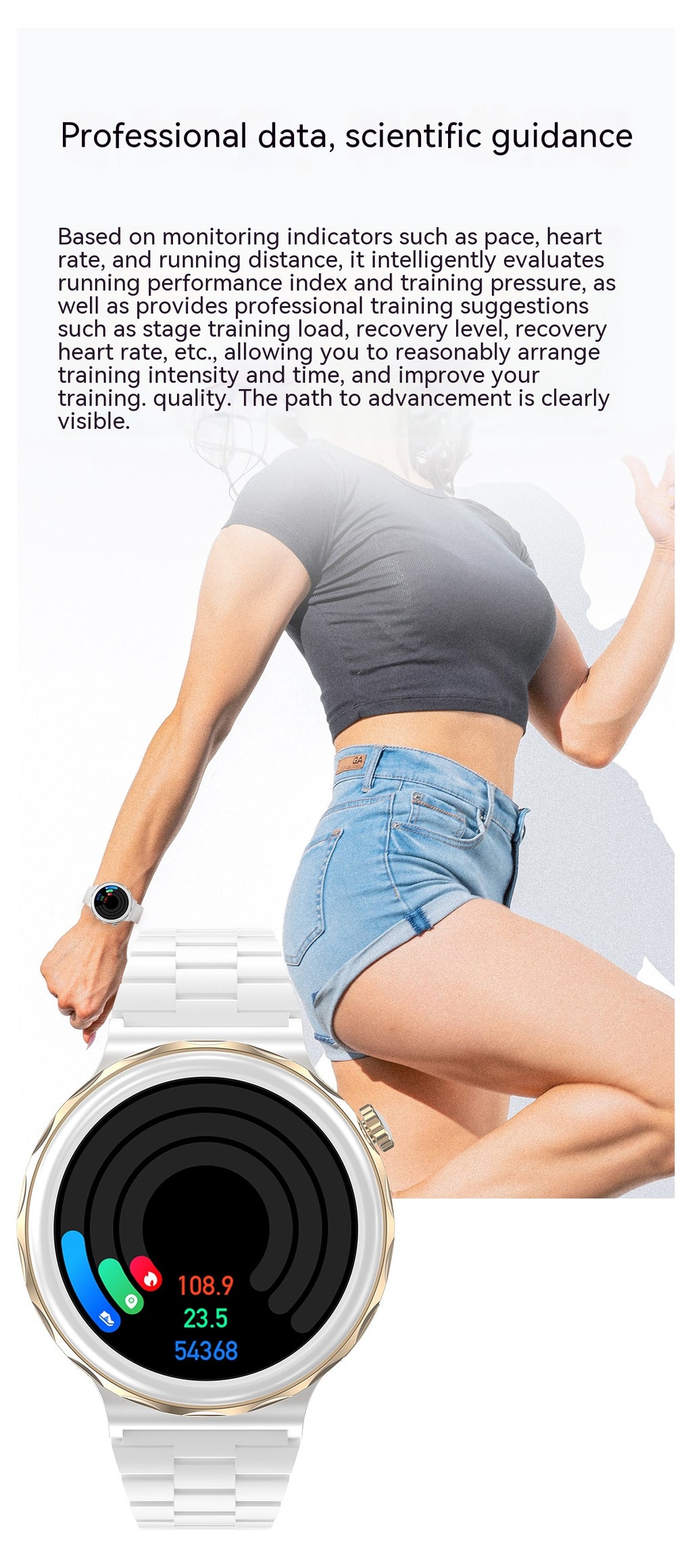 Smartwatch «ProWatch» · Fitness & Anrufe