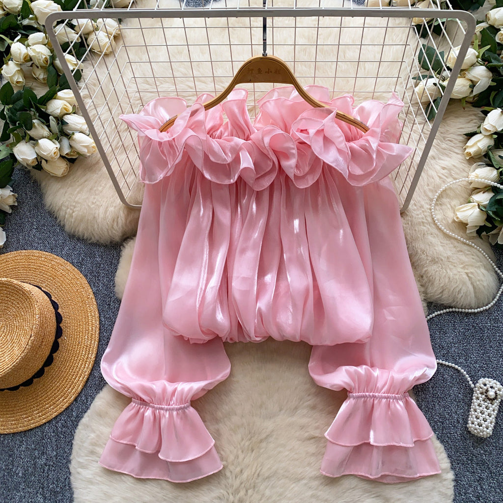Off-the-Shoulder Bluse