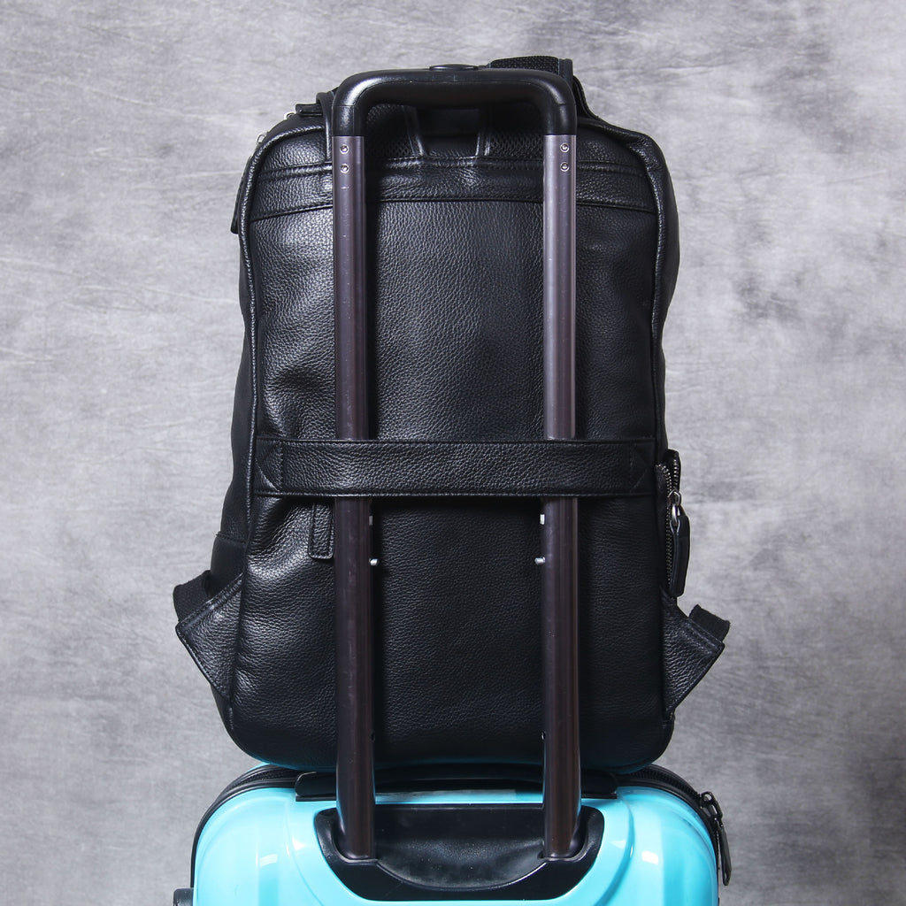 Rucksack aus Rindleder – Handgefertigt – Bild 9 | LuxeStyle