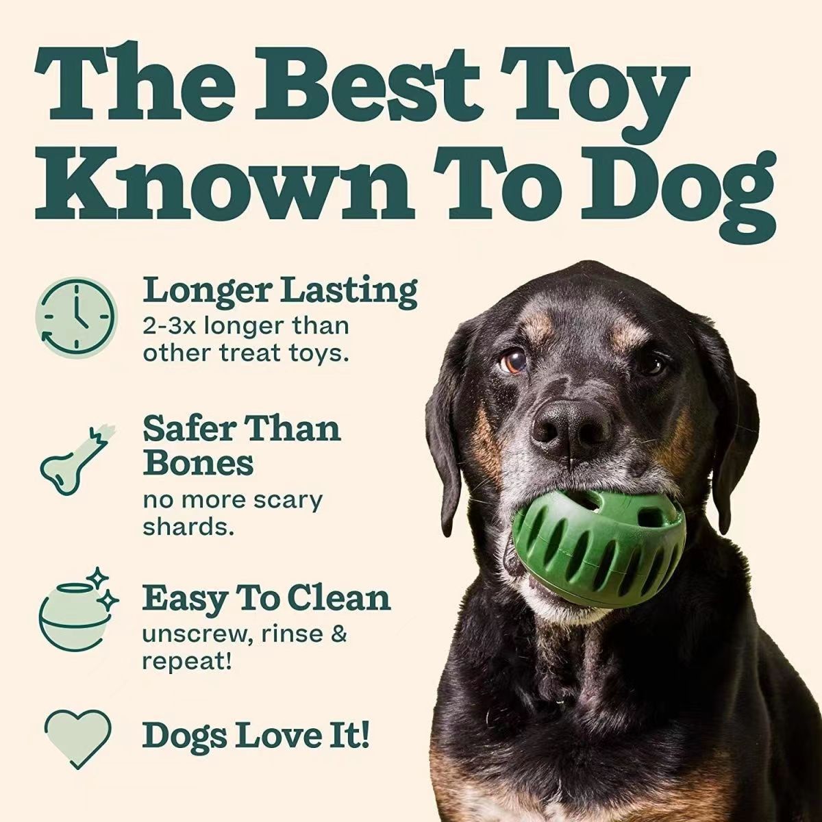 Hundespielball aus Silikon – Bild 4 | LuxeStyle