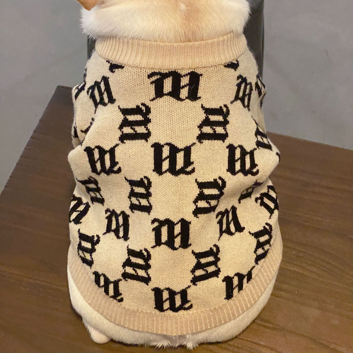 Gelber Wollpullover für H | LuxeStyle
