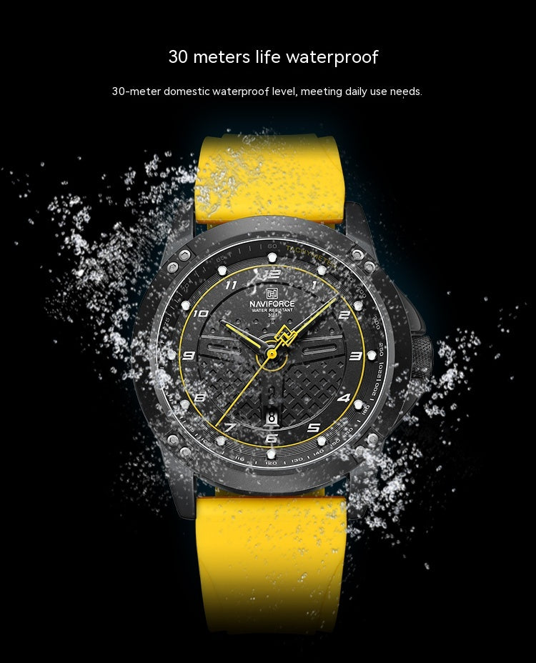 Bunte Sport-Silikonuhr – Bild 2 | LuxeStyle