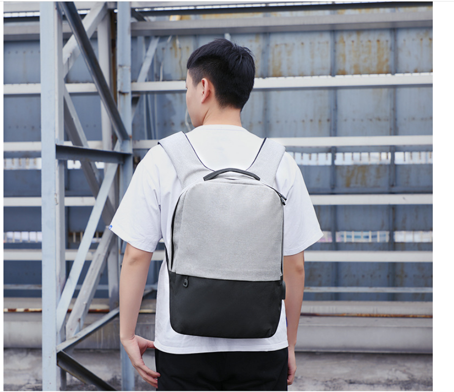 Computer-Rucksack aus Oxford-Stoff – Bild 3 | LuxeStyle