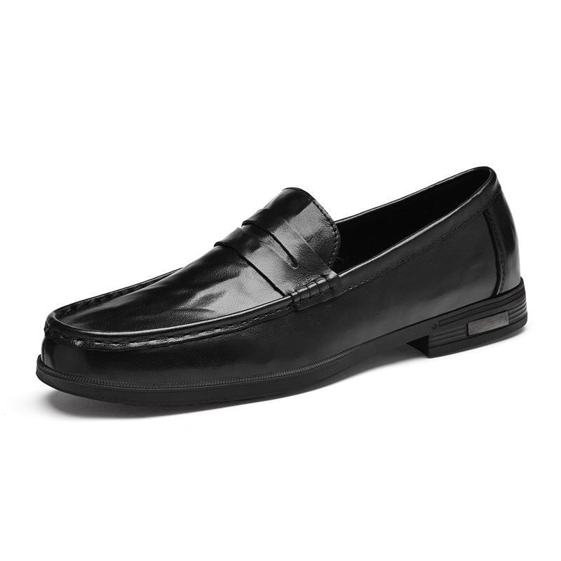 Herren Leder Slipper