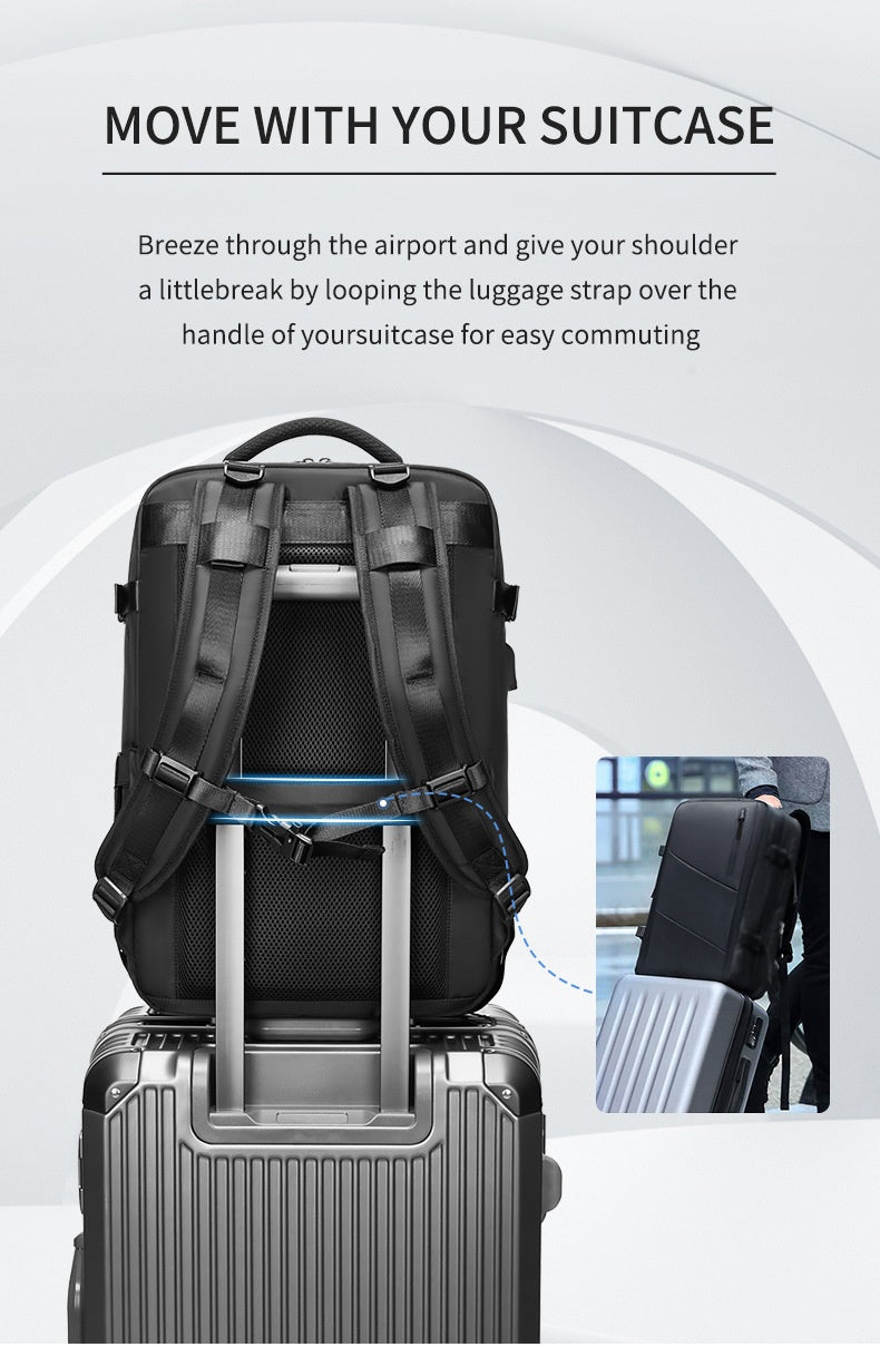 Leichter Nylon Rucksack für Reise & Alltag
