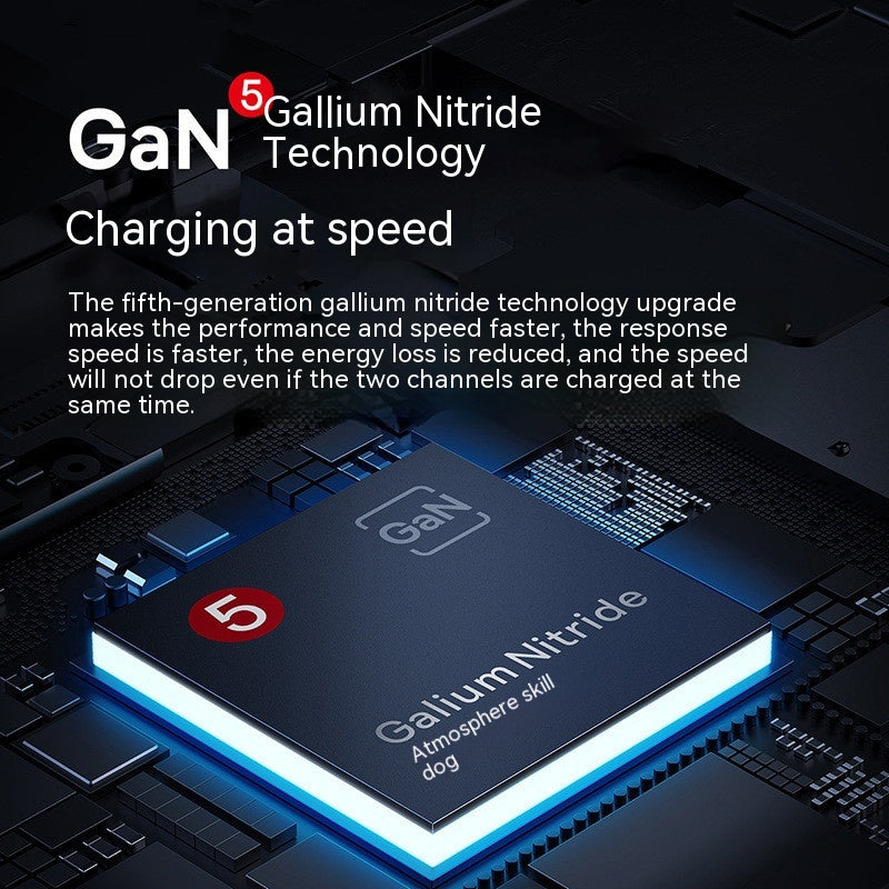 GaN-Schnellladegerät 65W mit USB-C Kabel – Bild 2 | LuxeStyle