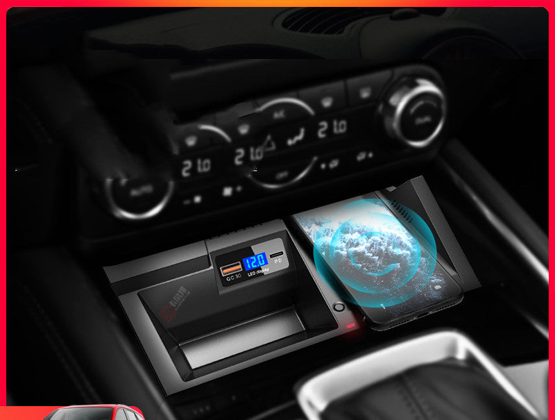 Kabelloses Auto-Ladepad für Mazda CX-4/CX-5 – Bild 2 | LuxeStyle