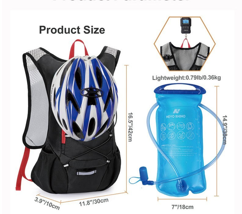 Tragbarer 2L Trinkrucksack