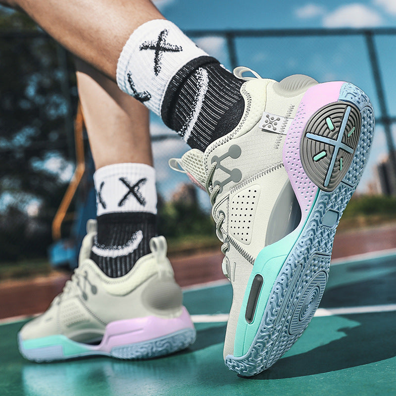 Cotton Candy Basketball-Sneaker für Herren