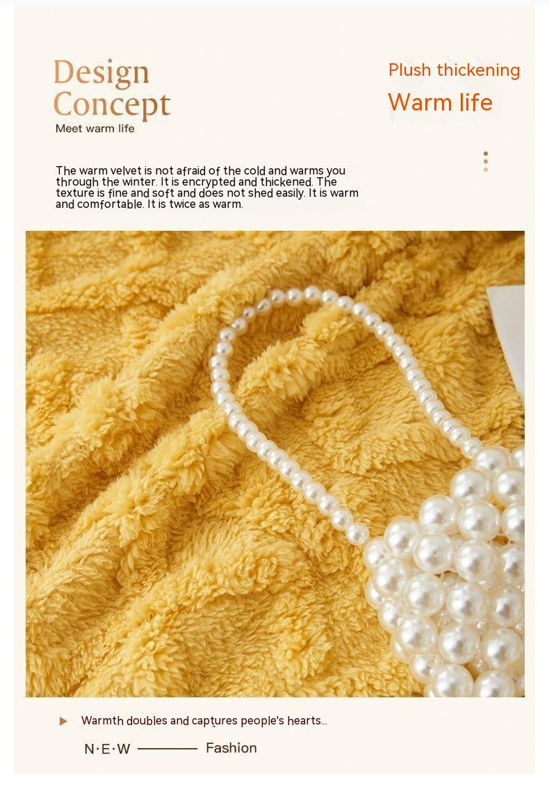 Winter Plüsch Sofaüberwurf – Bild 14 | LuxeStyle