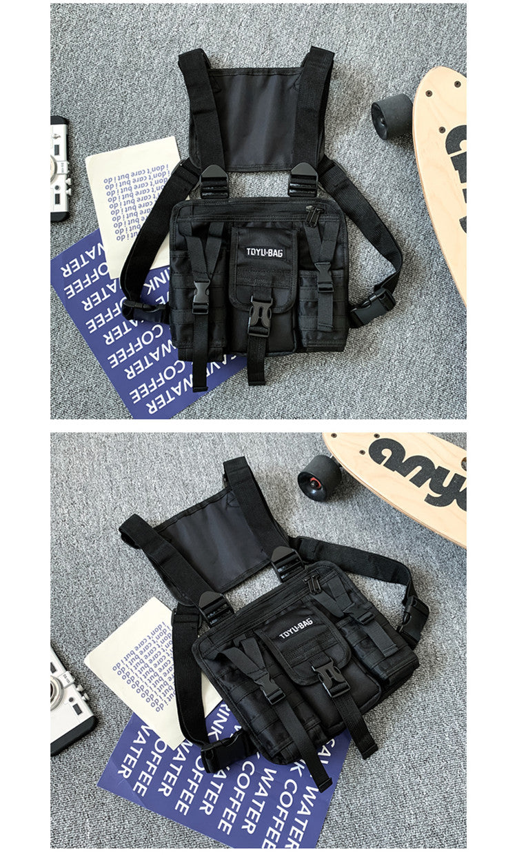 Street Vest Style Schulter-Brusttasche