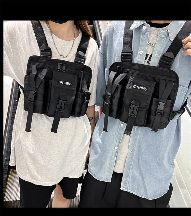 Street Vest Style Schulter-Brusttasche