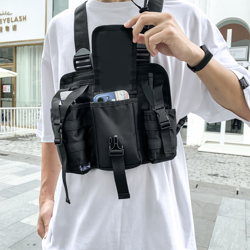 Street Vest Style Schulter-Brusttasche